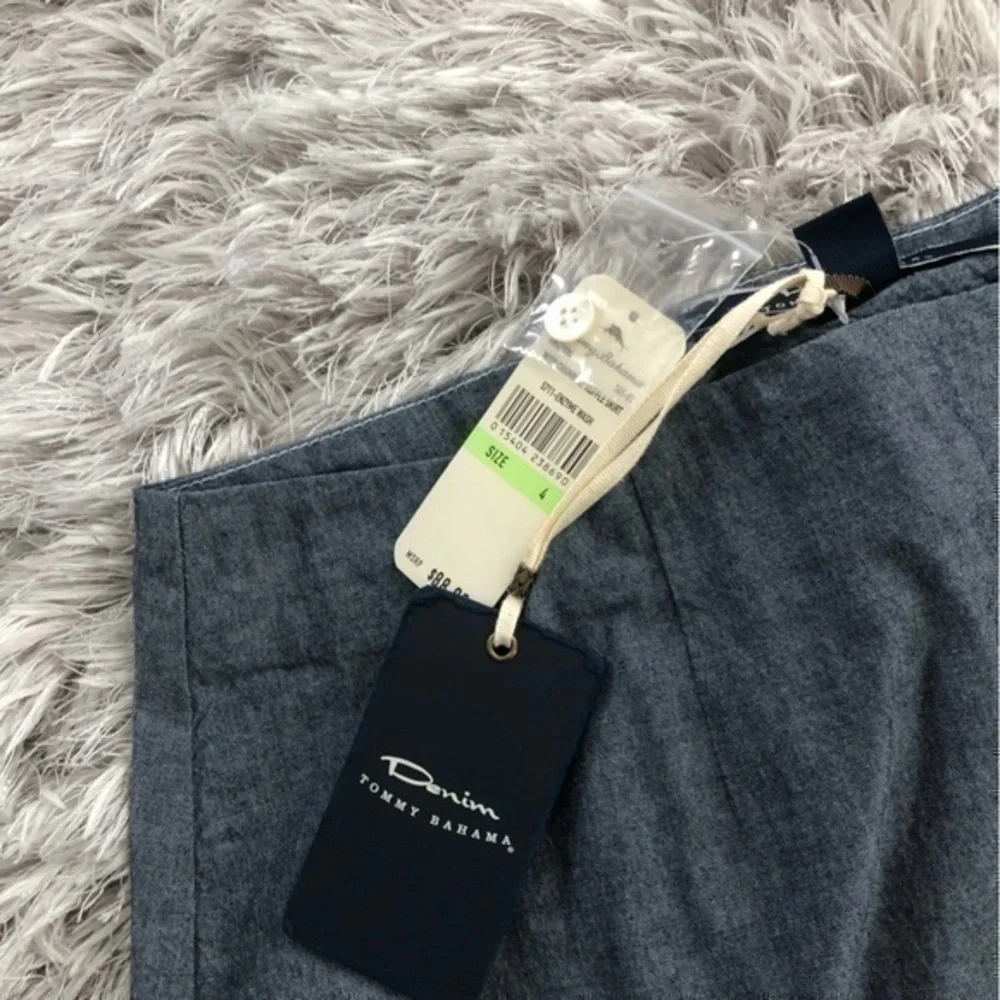 NWT | Tommy Bahama | Denim Cotton Skirt